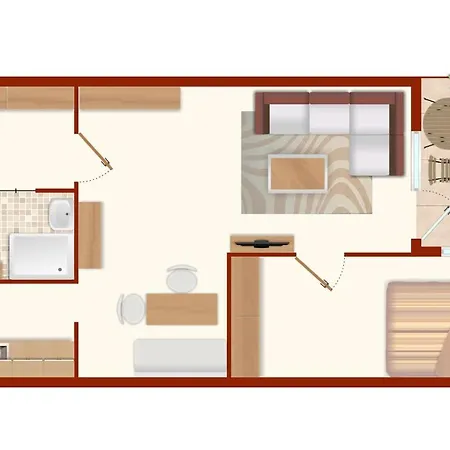 Apartamento Erholungszentrum Hh 34 Strandnah *